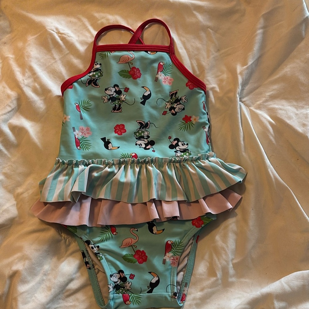 2T-3T Minnie Mouse bathing suit